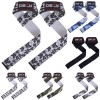 DEFY WEIGHT LIFTING BODYBUILDING WRIST HAND BAR SUPPORT COTTON STRAPS PADDED