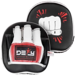 VELO Focus Pads,Hook & Jab Mitts Punching Kick Boxing Gloves Thai pad Curved mma 