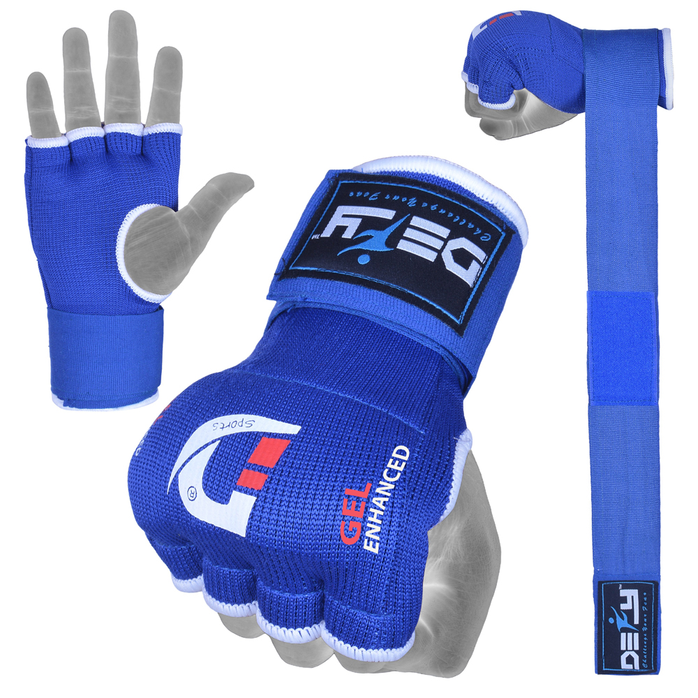 Details about   SPALL Gel Padded Inner Gloves with Hand Wraps MMA Muay Thai Boxing Fight PAIR 