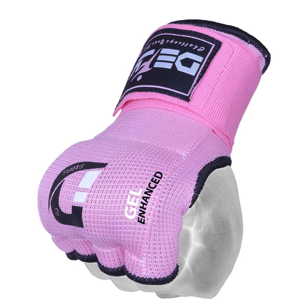 DEFY Gel Padded Ladies Inner Gloves with Hand Wraps MMA Muay Thai US Flag 