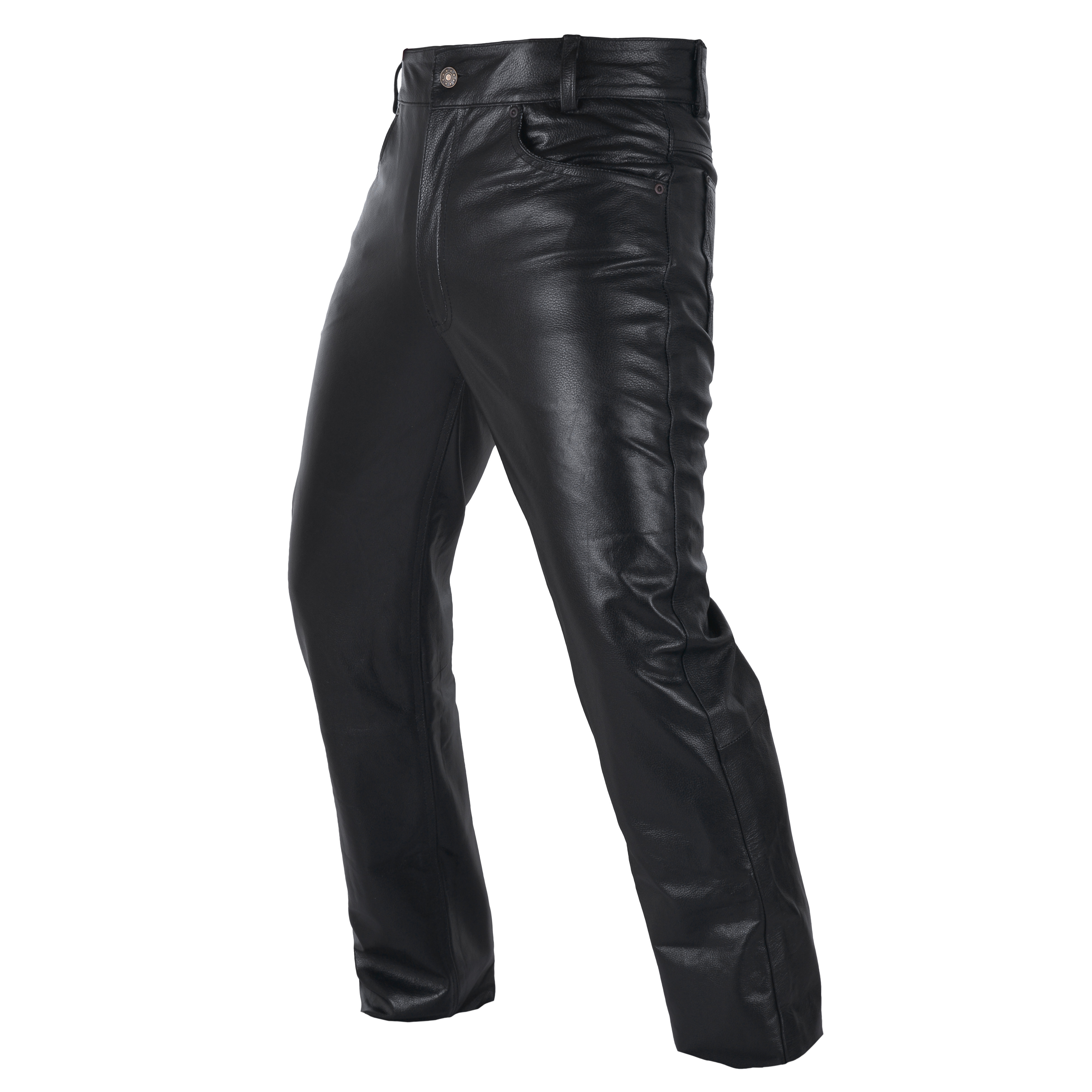 Motorbike Leather Pant Jeans Style