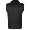 DEFY Men's Sleeveless Biker Style Classic Vest Belted Punk Genuine Leather Vest
