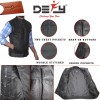 DEFY Premium Quality SOA Men's Leather Vest Anarchy Motorcycle Biker Club Vest