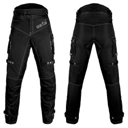 DEFY Men's Motorcycle Motorbike Touring CE Armored All-Weather Waterproof Pants
