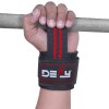DEFY SPORTS™ Weight Lifting Gym Power Straps Grip Gloves Training Wrist Support