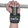 DEFY SPORTS™ Weight Lifting Gym Power Straps Grip Gloves Training Wrist Support