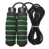 Aerobic Exercise Fitness Boxing Jump Skipping Rope Adjustable Bearing Speed Green