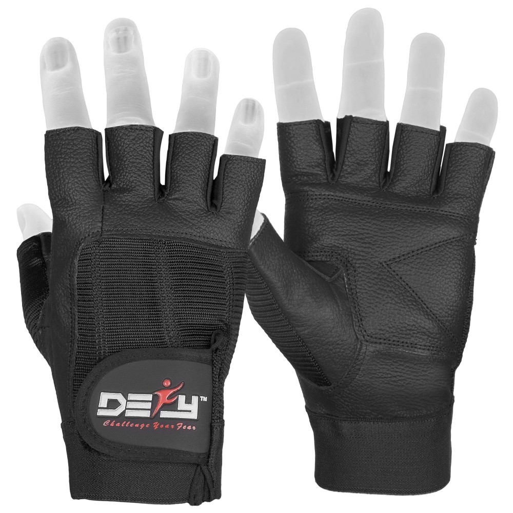 DEFY Heavy Duty Weight Lifting Gloves