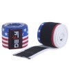 DEFY Weight Lifting Knee Wraps Training Fist Straps Power Lifter Gym Support 72" US Flag