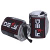 DEFY Power Weight Lifting Wrist Wraps Supports Gym Workout Bandage Straps 18" White Camo