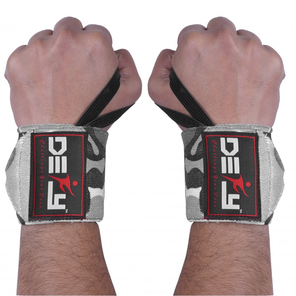 DEFY SPORTS™ Weight Lifting Gym Power Straps Grip Gloves Training Wrist Support 