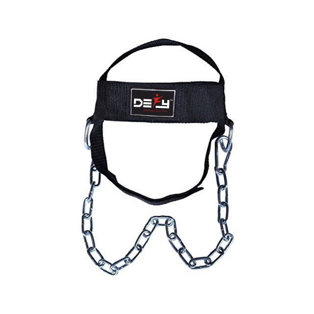 Adjustable Neck Weight Lifting Strength Strap Nylon Strap Head Harness Belt 